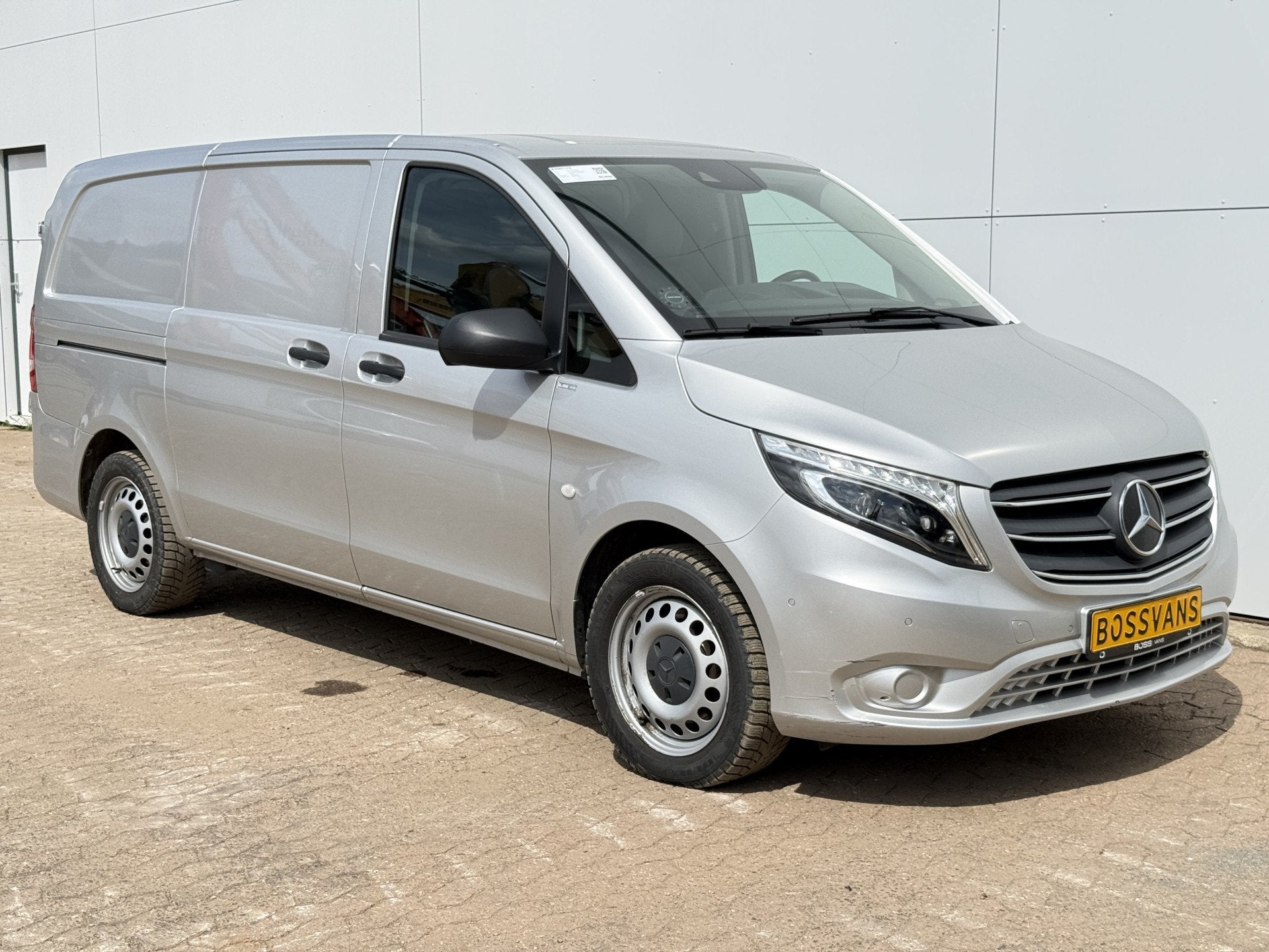 Mercedes-Benz Vito 119 1.9 CDI L2H1 190pk Automaat LED Dubbe, Gebruikt, Zwart, Mercedes-Benz, Bedrijf