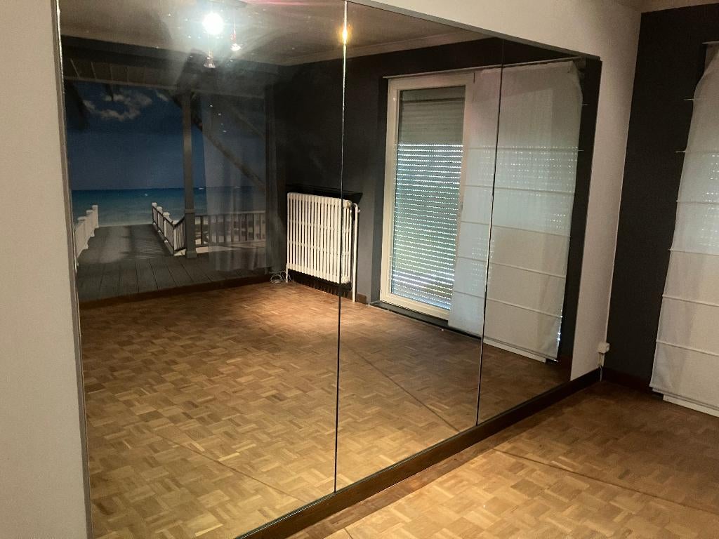 Spiegel, Ophalen, 200 cm of meer, Zo goed als nieuw, 100 tot 125 cm