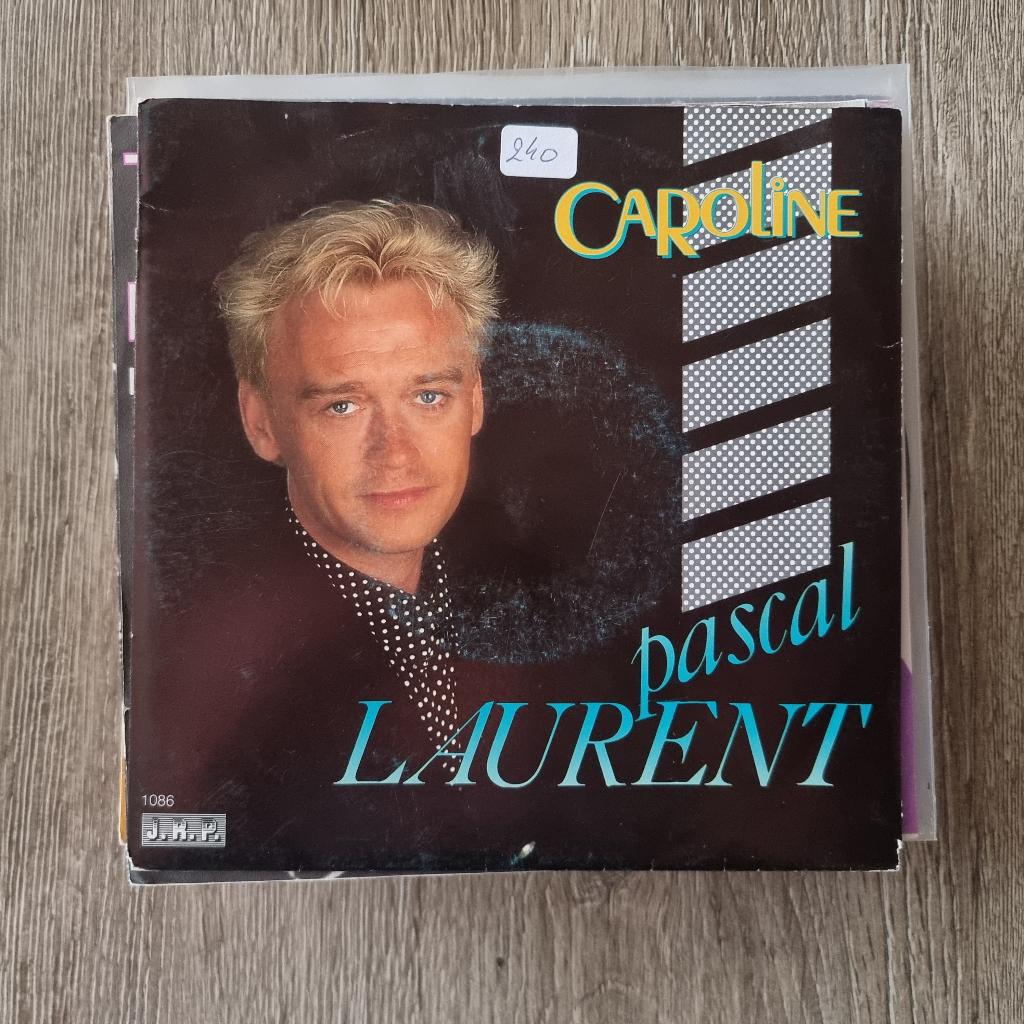 7" Pascal Laurent - Caroline, Cd's en Dvd's, Vinyl Singles, Gebruikt, 1990 - 1999, 7 inch, Single