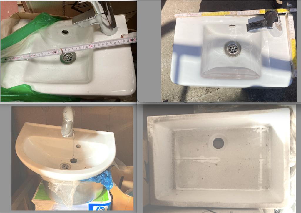 LAVABO S, Doe-het-zelf en Bouw, Sanitair, Kraan, Inox, Ophalen