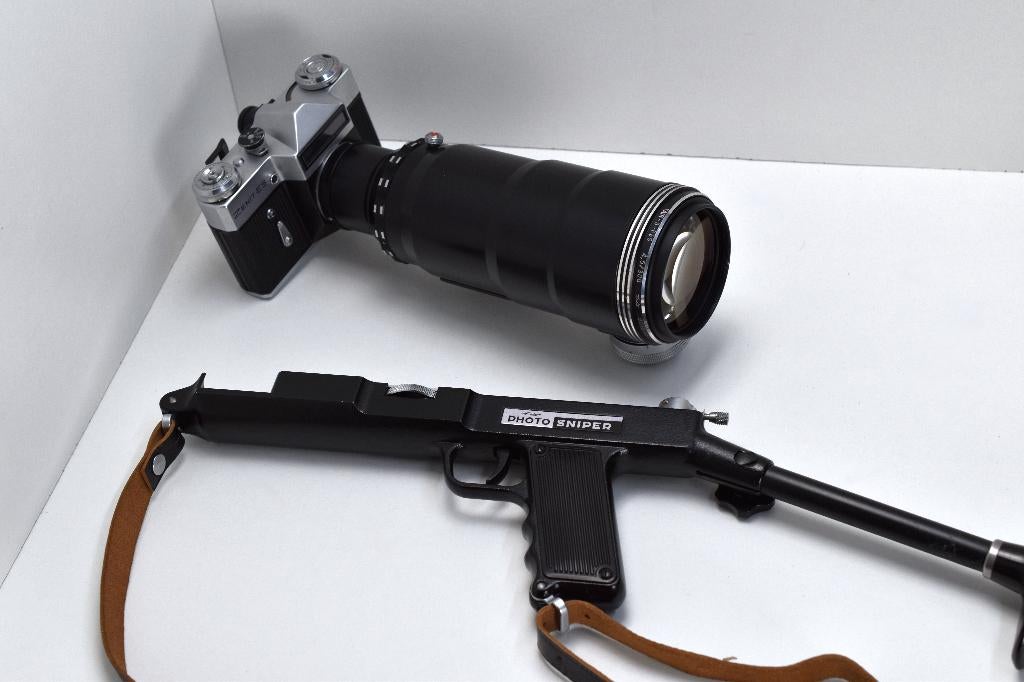 Ensemble de sniper photo de l'URSS + objectif Helios 44-2 !, TV, Hi-fi & Vidéo, Appareils photo analogiques, Utilisé, Reflex miroir