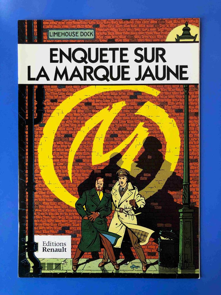 Blake et Mortimer - Enquête sur la marque jaune - Renault, Livres, BD, Comme neuf, Une BD, Enlèvement