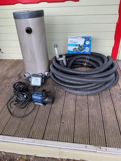 Vijver filter (voor kois) met toebehoren, Ophalen, Zo goed als nieuw, Vijverfilter