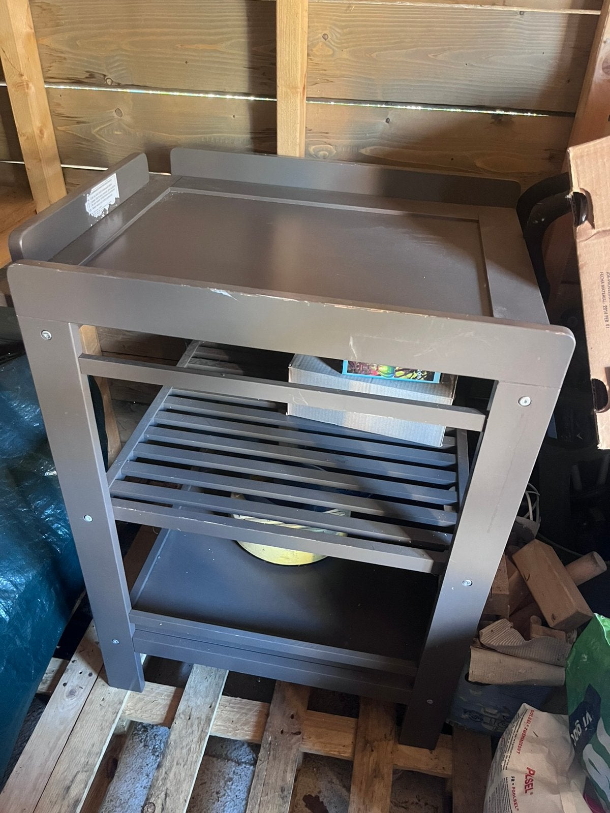 Luiertafel / verschoningstafel, Gebruikt, Overige typen, Standaard, Ophalen