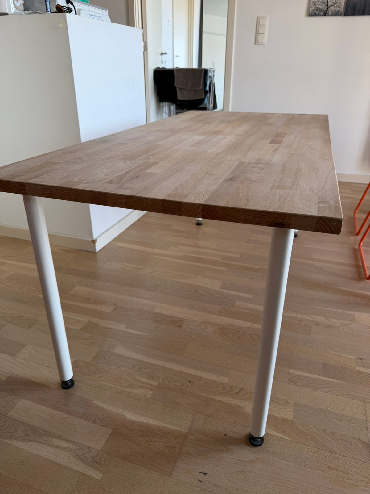 Table in solid wood 155x75cm, Enlèvement, Comme neuf