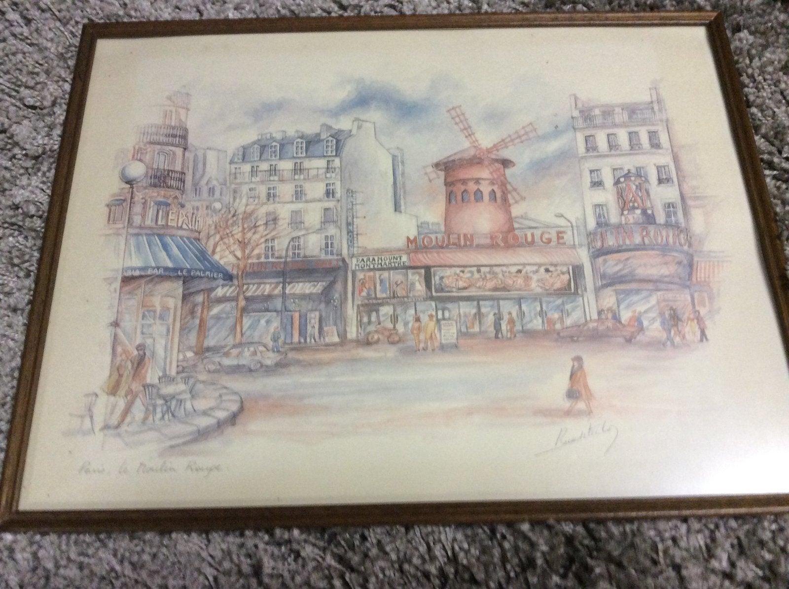 Impression d'art française décorative, Enlèvement ou Envoi, Impression/reproduction