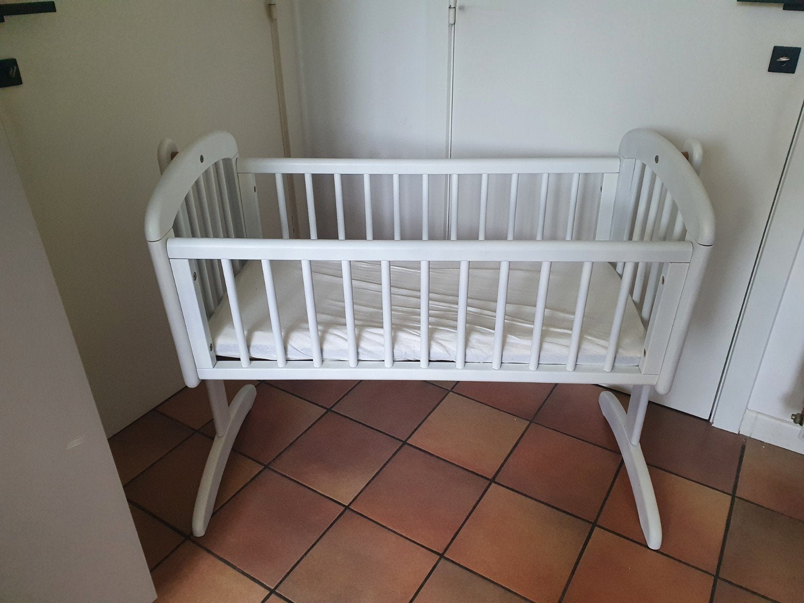 Schommelwieg 'Troll Marie' + Aerosleep Evolution matras, Ophalen