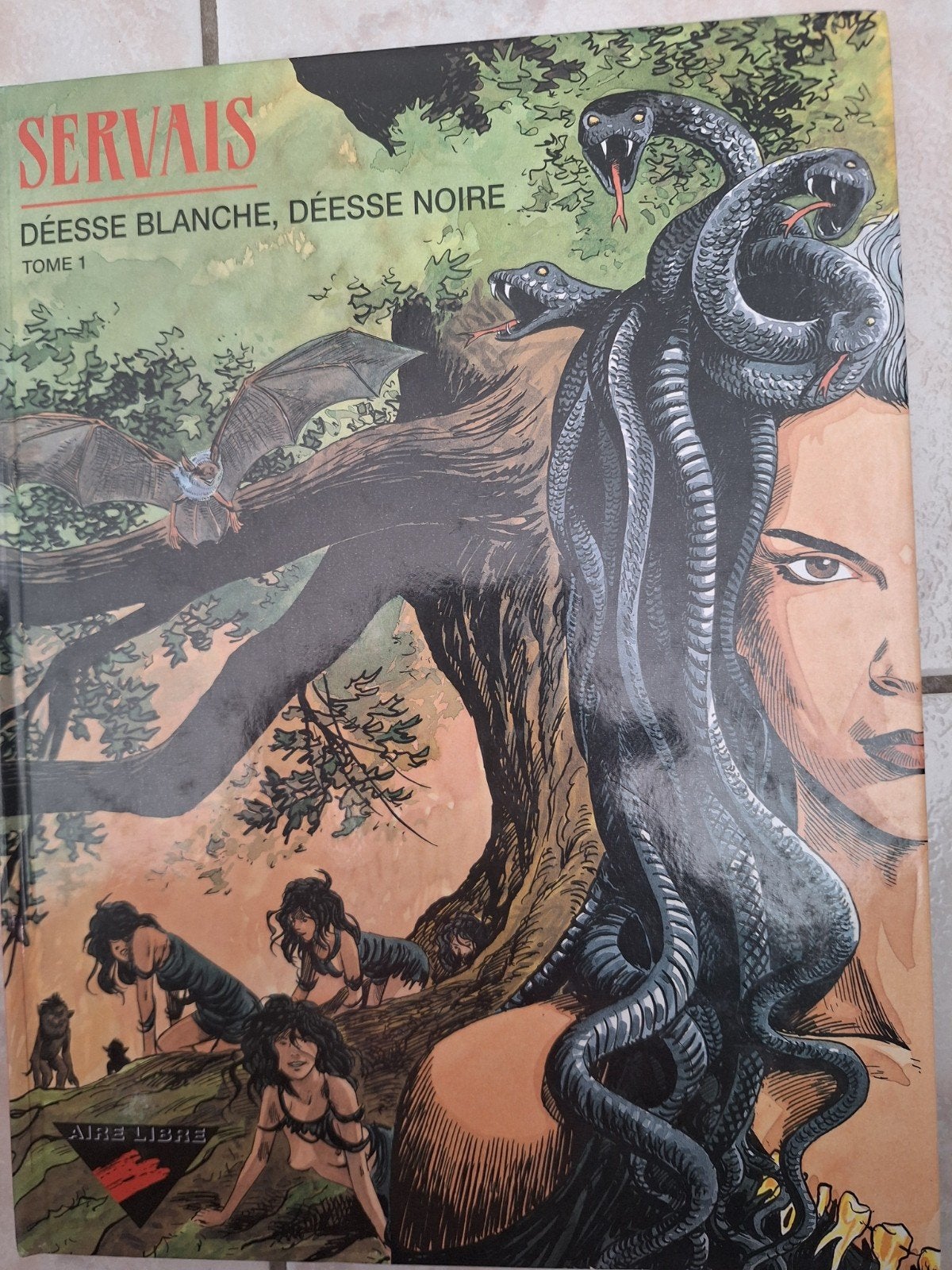 Servais Déesse Blanche,Déesse Noire 1 Première édition, Livres, Une BD, Comme neuf