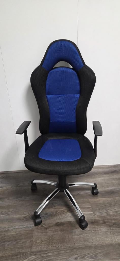 Mooie bureaustoel / game stoel, Ophalen, Zwart, Zo goed als nieuw, Gaming bureaustoel
