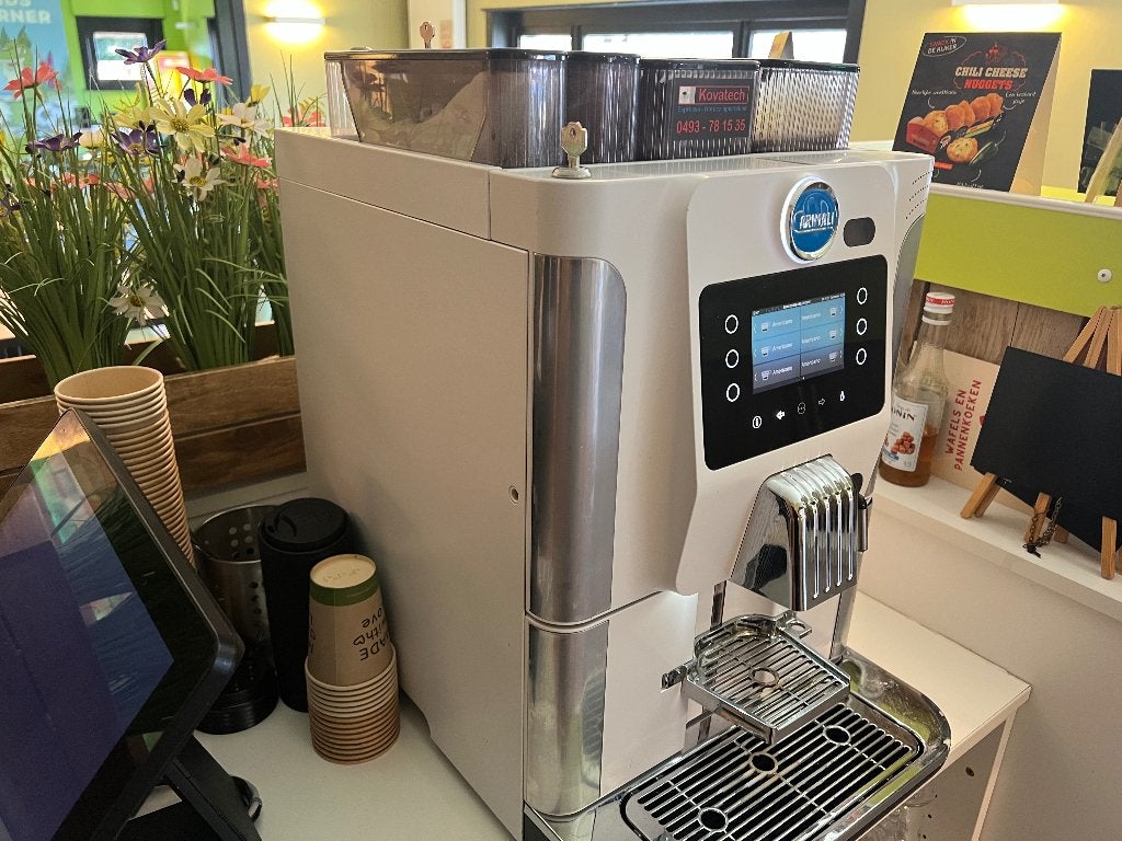 koffiemachine CARIMALI, Ophalen of Verzenden, Gebruikt, Koffiemachine, Koffiebonen