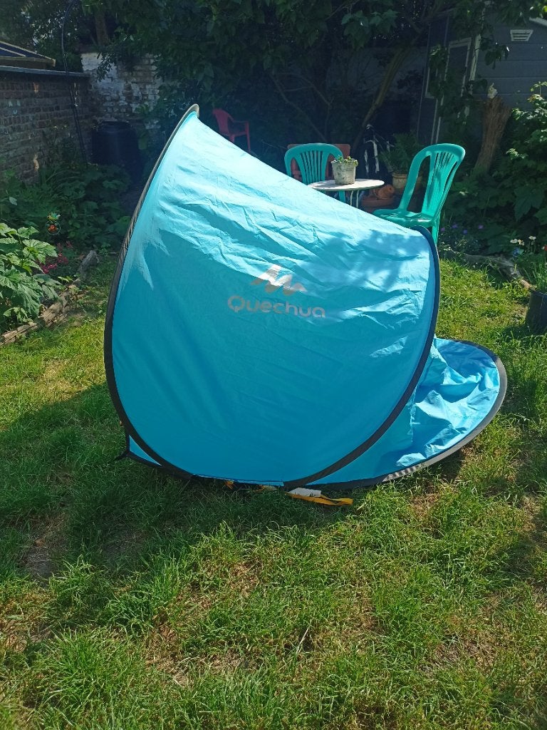 Tente solaire Quechua 2 seconds, Ophalen, Gebruikt