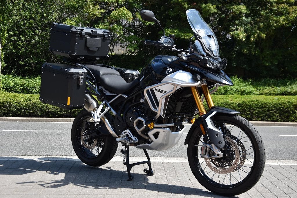Triumph - Tiger 900 Rally Pro, Motoren, 888 cc, Occasion, Motorrijbewijs A, Handvatverwarming
