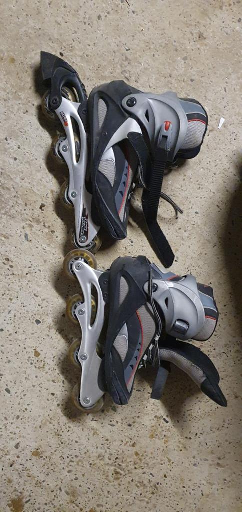 Rolschatsen maat 45 inline skates, Gebruikt, Heren, Inline skates 4 wielen, Ophalen