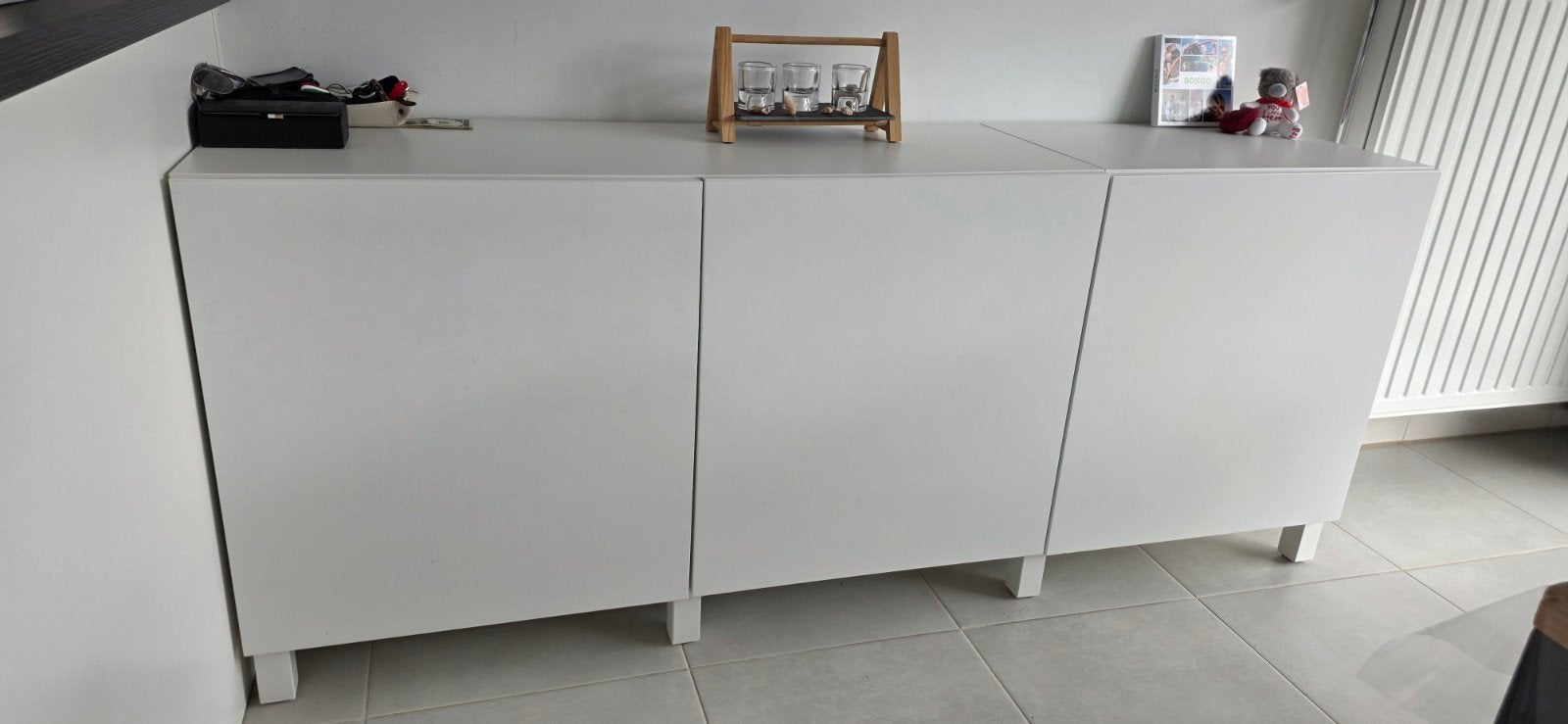 dressoir ikea merk BESTÅ, Maison & Meubles, 25 à 50 cm, Avec tablette(s), 150 à 200 cm, Comme neuf