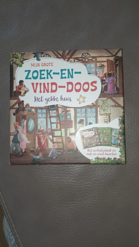 Zoek en vind doos, Enlèvement ou Envoi, Comme neuf, Puzzles