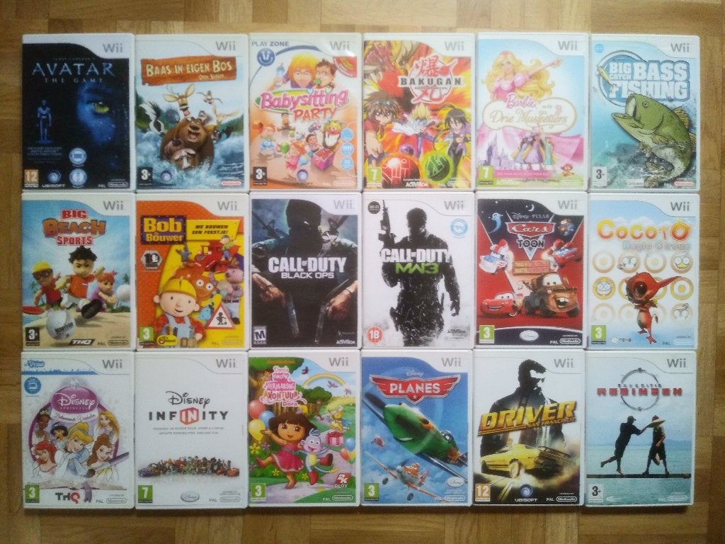 88 jeux Wii de 2€ à 20€, 10 % réduction à partir de 5 pièces, Enlèvement ou Envoi, Aventure et Action, À partir de 3 ans, 3 joueurs ou plus