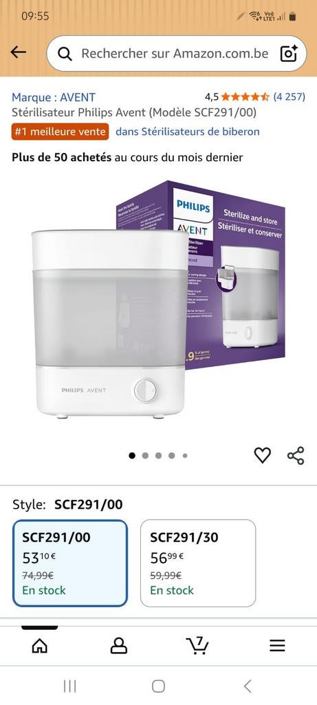 Stérilisateur électrique, Electroménager, Enlèvement