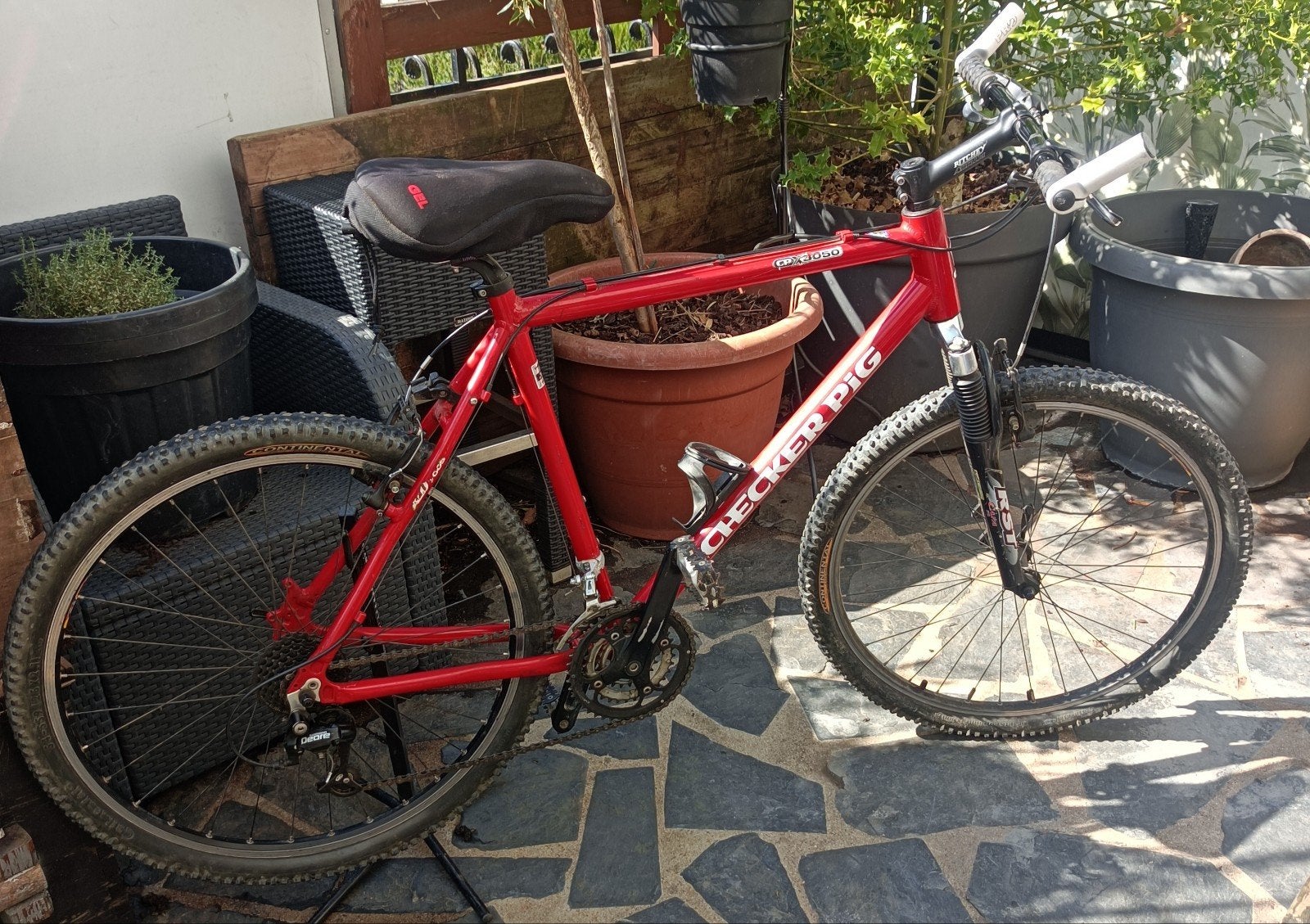 VTT Checker pig cpx3050, Enlèvement