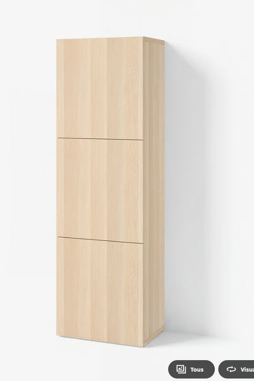 Meuble de rangement ikea besta, Maison & Meubles, Enlèvement, Comme neuf