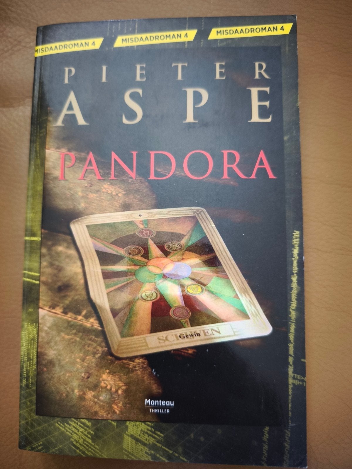 Pieter Aspe Pandora, Ophalen of Verzenden, Zo goed als nieuw
