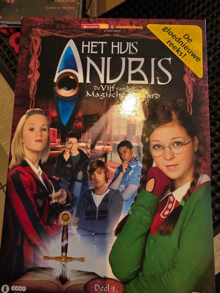Het huis anubis  de vijf van het deel,1 box, Cd's en Dvd's, Ophalen of Verzenden, Nederlands, Seizoen 1, Nederlands