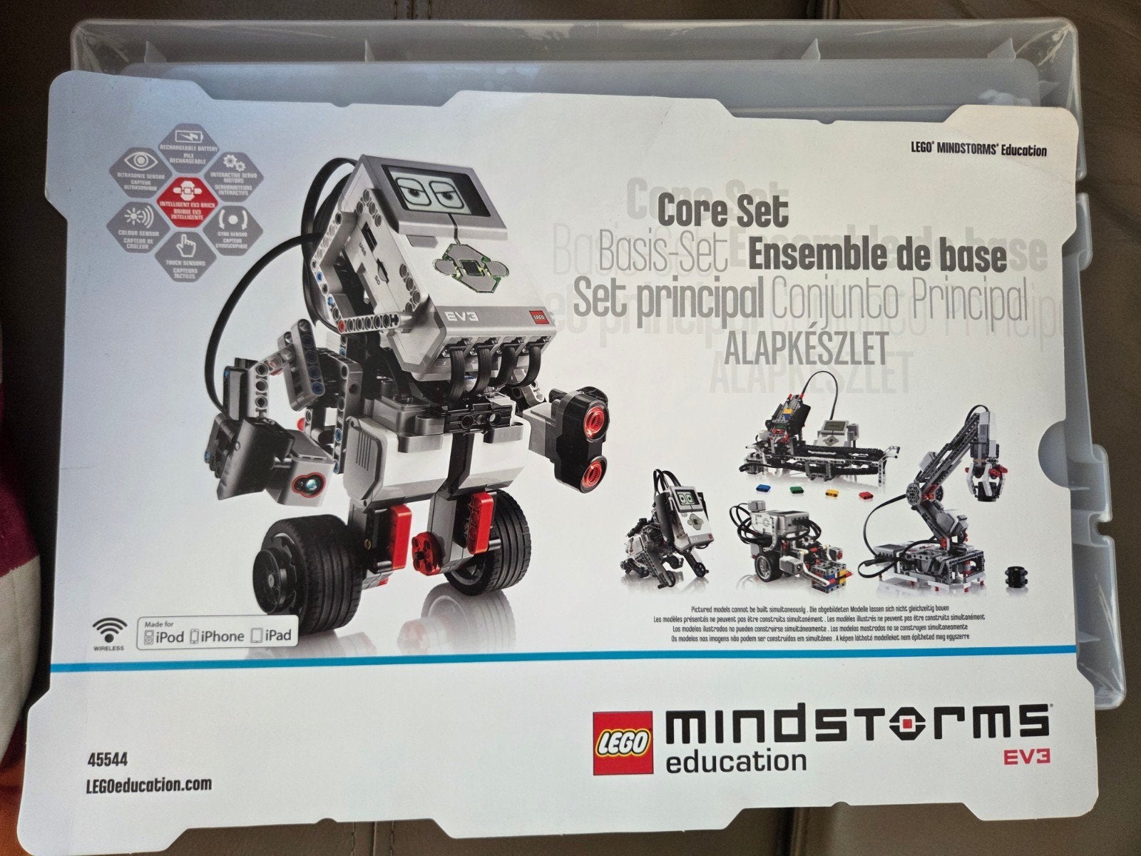 lego mindstorms education core 45544, Lego, Ophalen of Verzenden, Zo goed als nieuw, Compleet