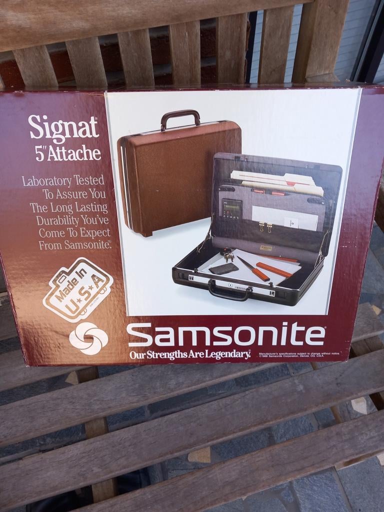 Samsonite koffer, Enlèvement
