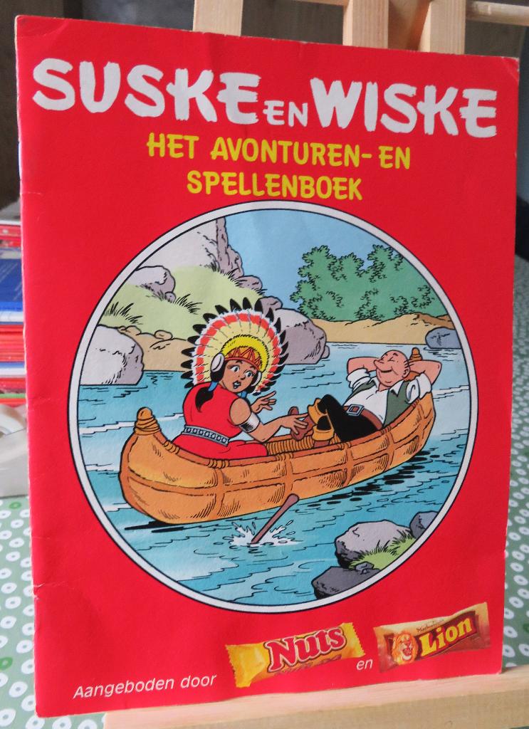 Suske en Wiske het avonturen en spellenboek 1987, Ophalen of Verzenden