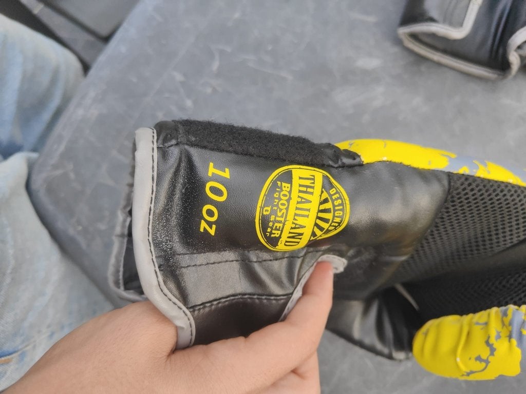 bokshandschoenen 10 OZ, Sport en Fitness, Ophalen of Verzenden, Zo goed als nieuw, Bokshandschoenen