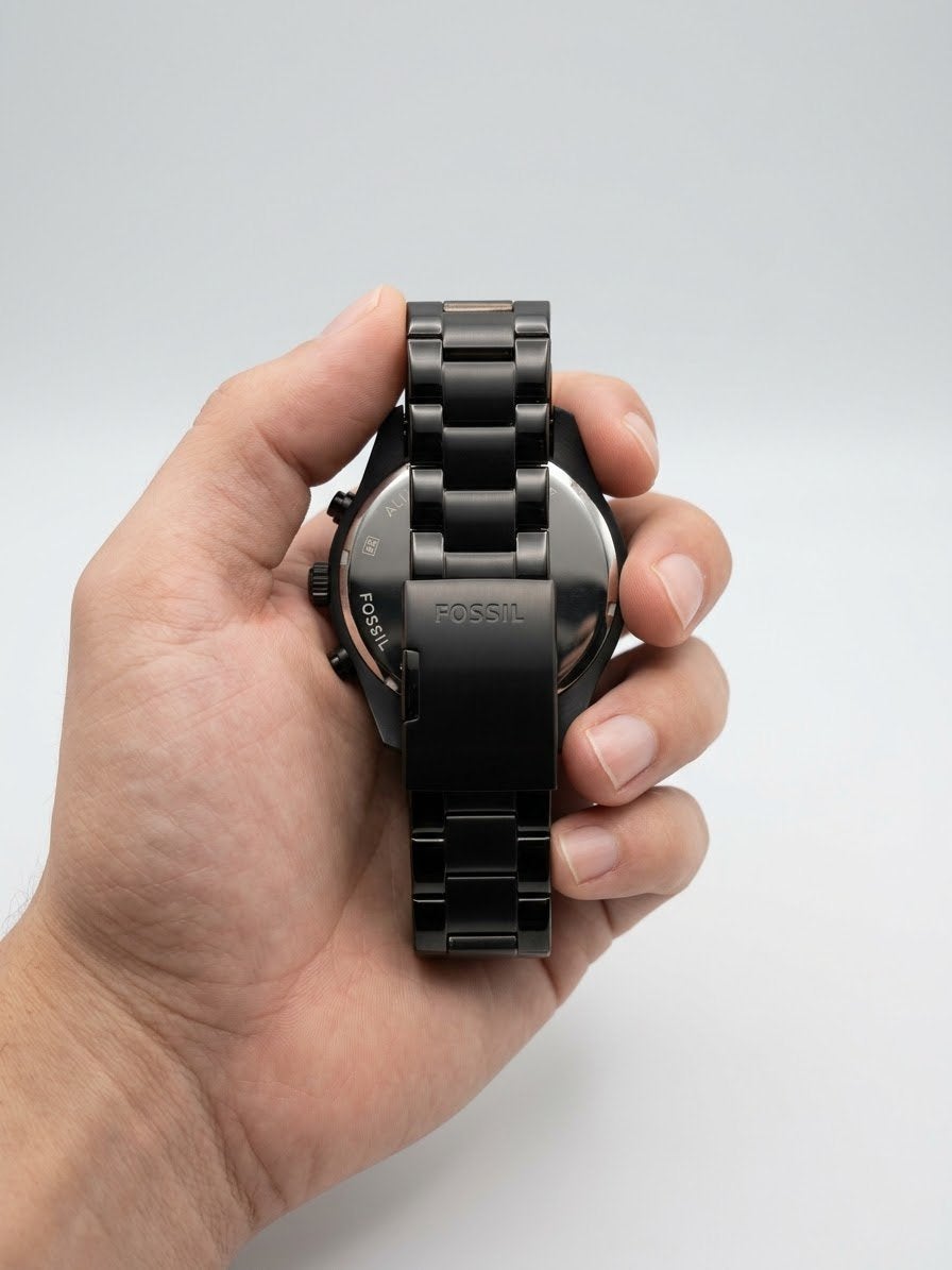 Montre Fossil homme neuve (boîte + étiquette), Bijoux, Sacs & Beauté, Autres marques, Enlèvement ou Envoi, Acier, Acier