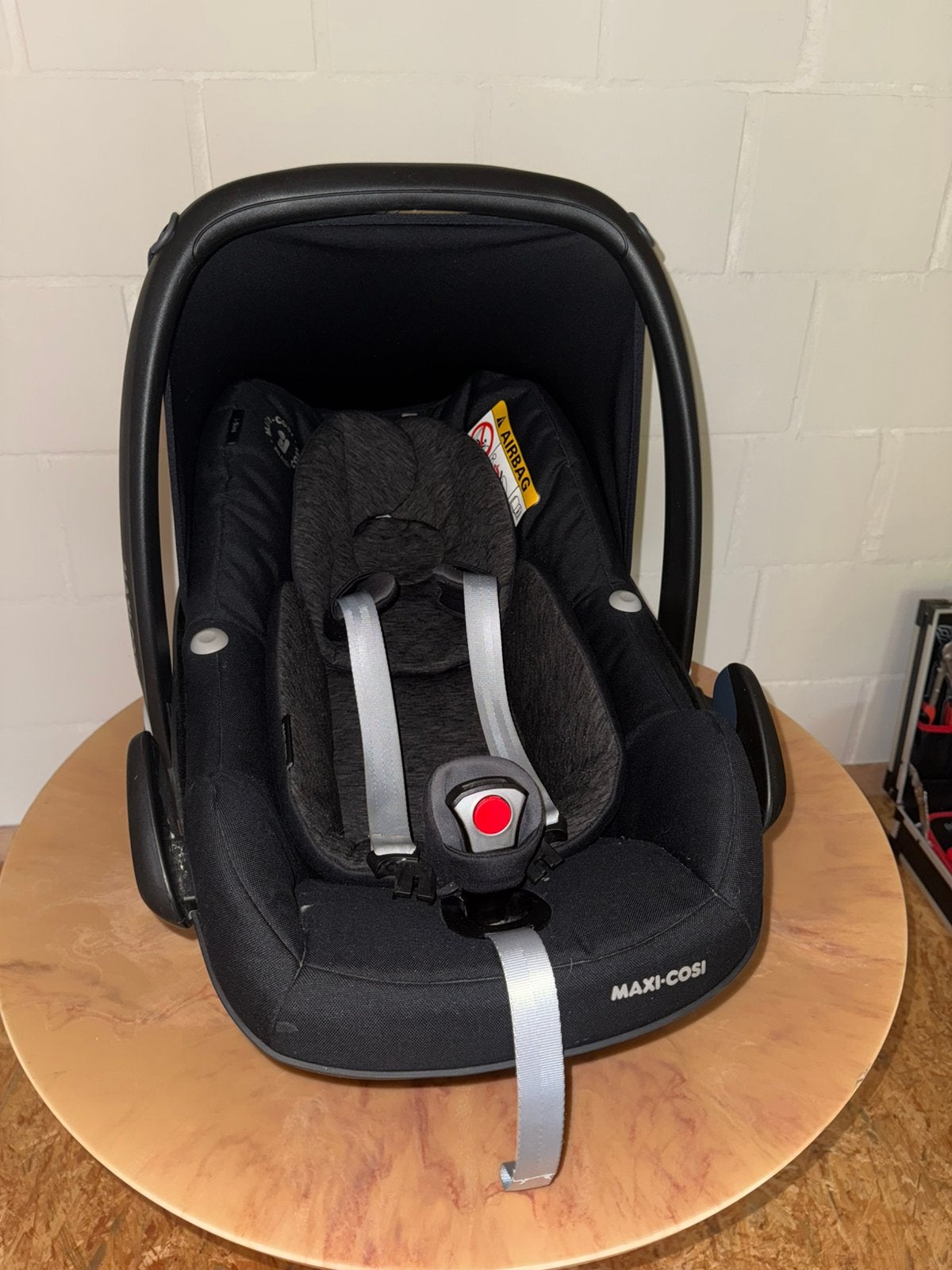 Maxi cosi + isofix base, Ophalen, Zo goed als nieuw, Isofix