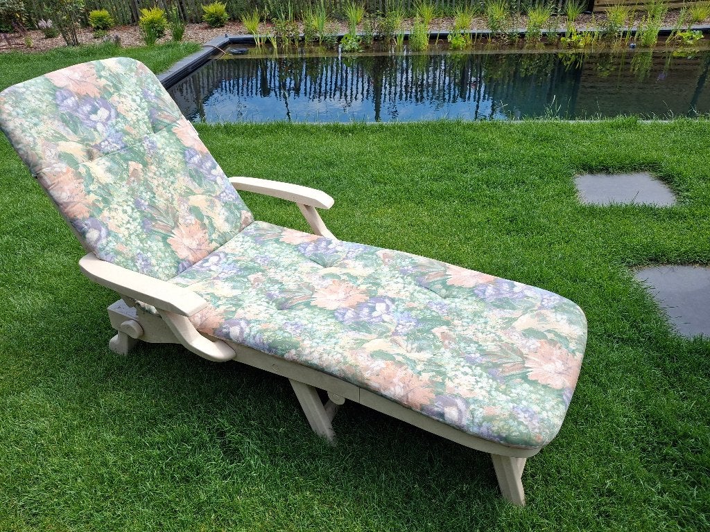 Ligbed, Jardin & Terrasse, Enlèvement, Comme neuf, Synthétique, Mobile