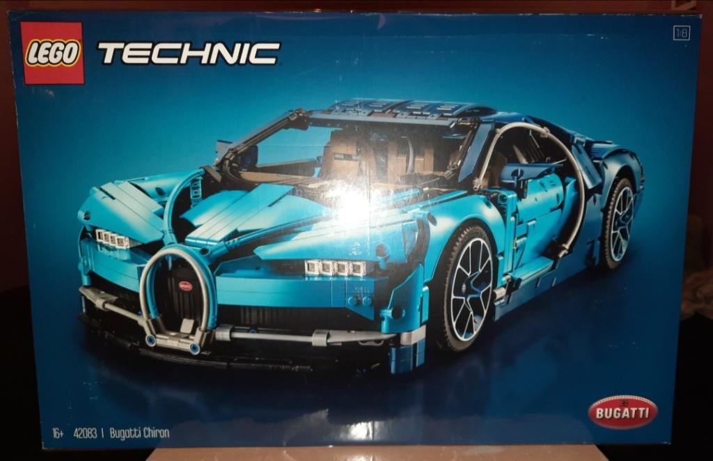 Lego Technic Bugatti Chiron 42083, Ophalen, Nieuw, Complete set, Lego