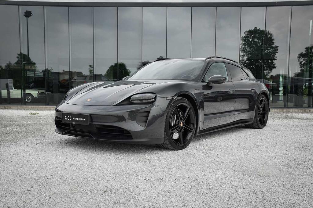 Porsche Taycan Sport Turismo 4S Bose Perf SportDesign, Automaat, 4 zetels, Gebruikt, Zwart