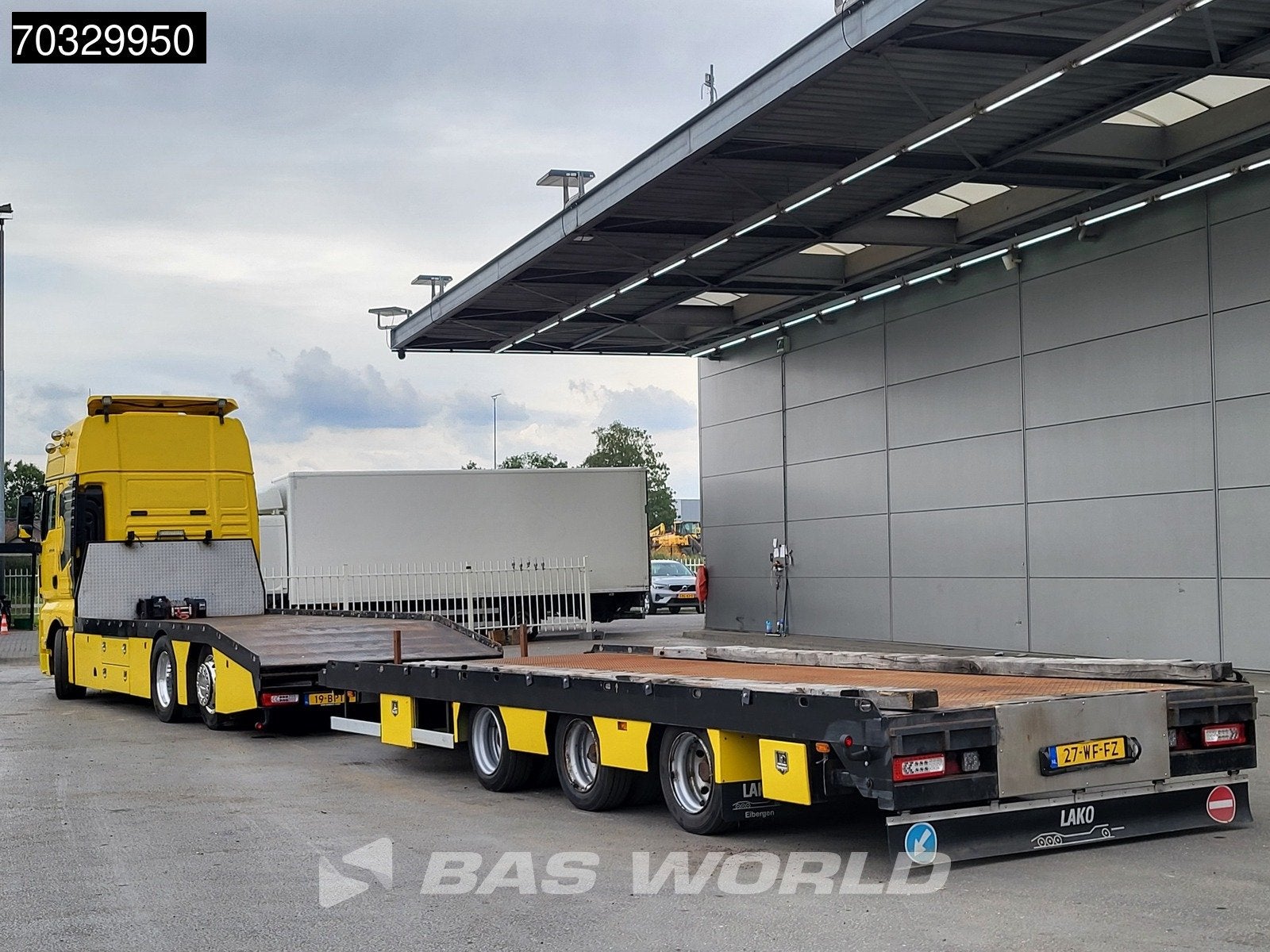 MAN TGX TGX 26.560 6X2 NL-Combi APK transporter Winch Automa, Auto's, Automaat, Euro 6, Bedrijf, Diesel