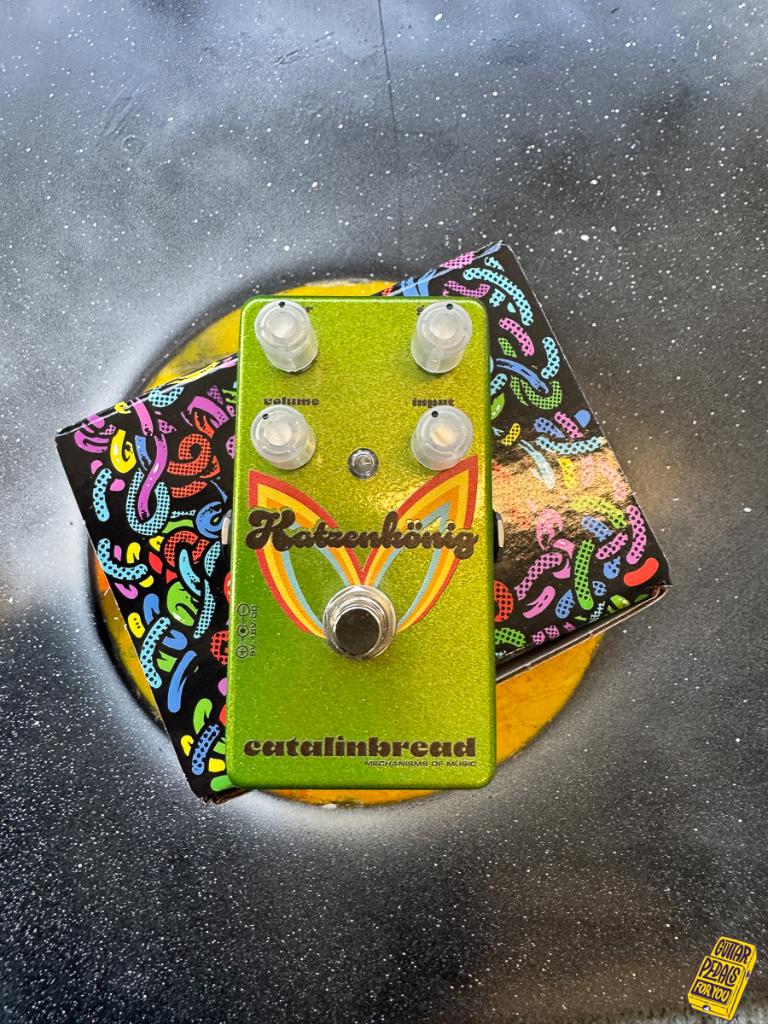 Catalinbread Katzenkönig Fuzz / Distortion 70's Collection, Muziek en Instrumenten, Ophalen of Verzenden, Zo goed als nieuw, Distortion, Overdrive of Fuzz