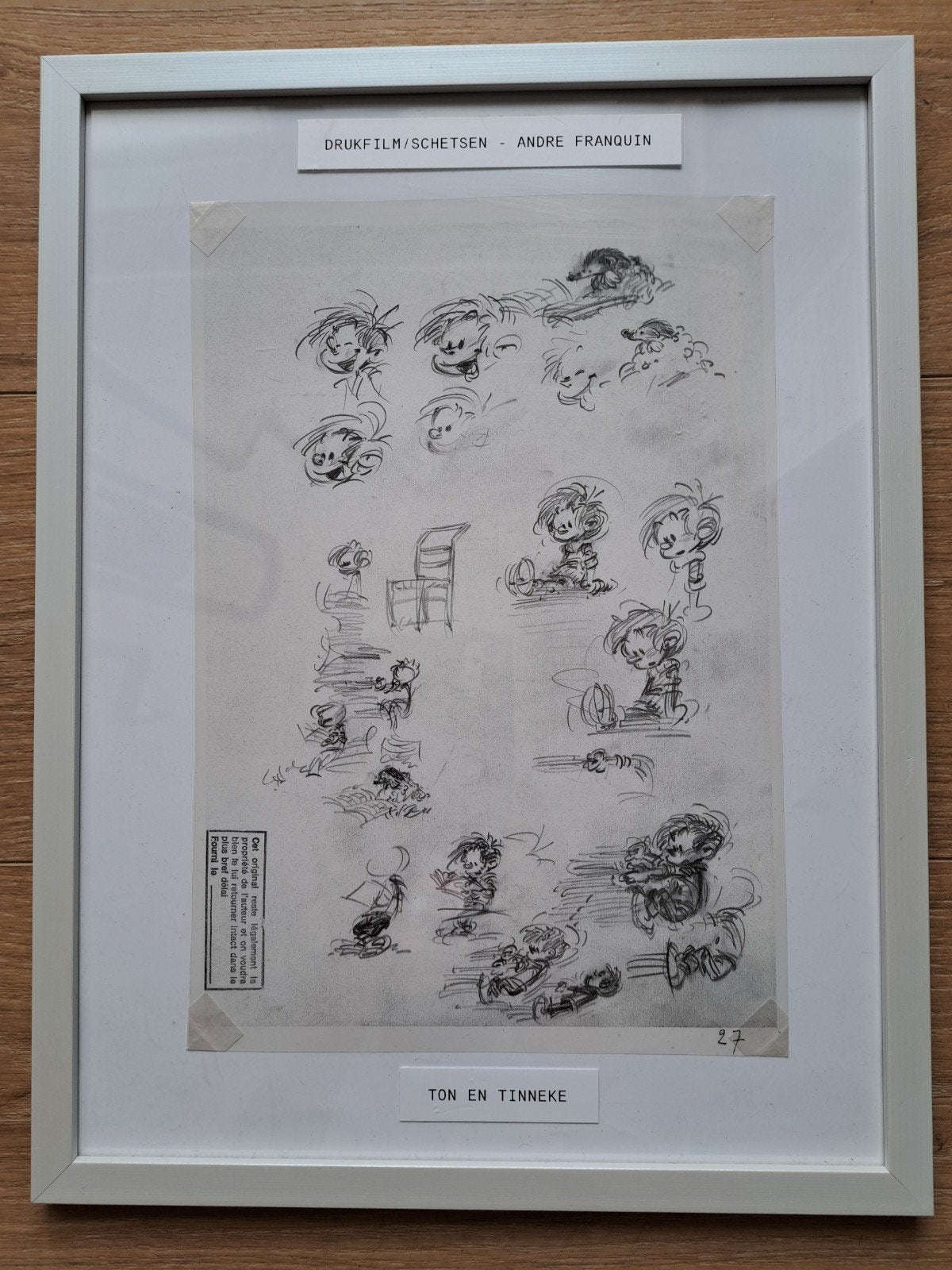 André Franquin-Ton en tinneke, Boeken, Ophalen of Verzenden