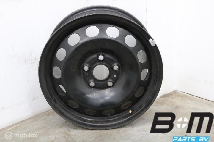 1 losse 16 inch stalen velg VW Golf 6 1K0601027AH, Auto-onderdelen, Gebruikt, Velg(en)