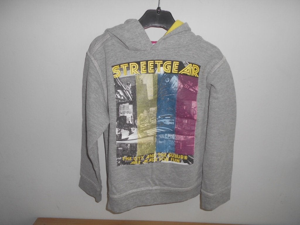 Sweat a capuche - Pebble Stone - T 122, Kinderen en Baby's, Gebruikt, Trui of Vest, Ophalen of Verzenden, Pebble Stone