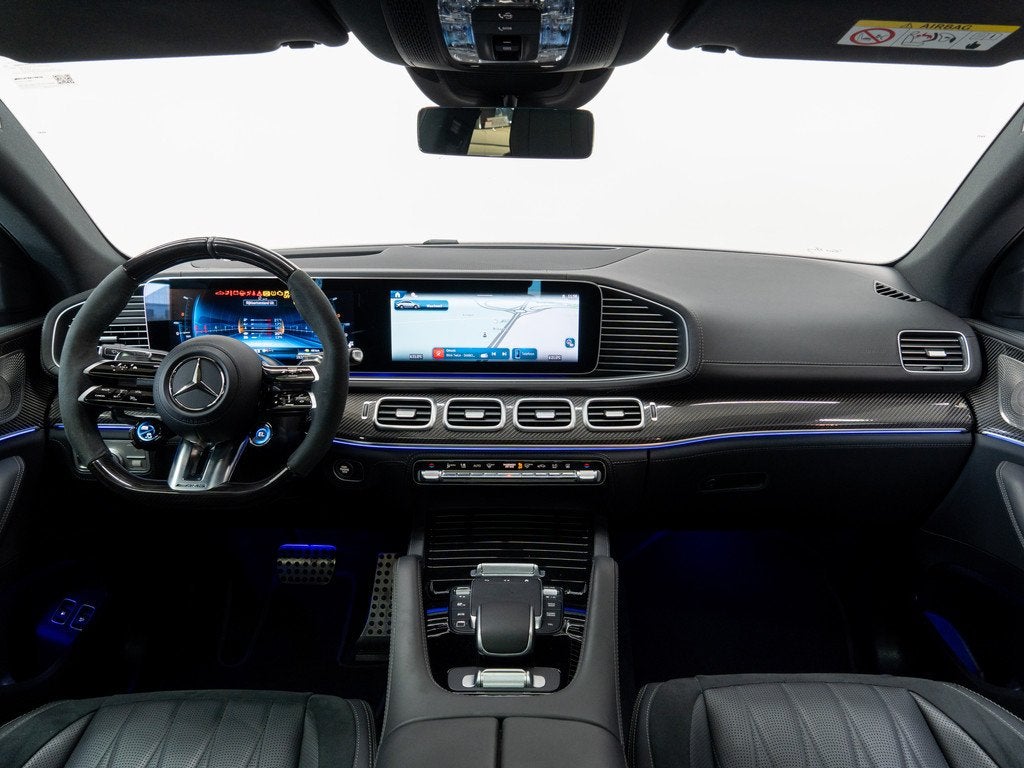 Mercedes-Benz GLE 53 AMG 4M+ HYBRID Night 22" PANO Carbon Ma, Automaat, Gebruikt, Zwart, Leder
