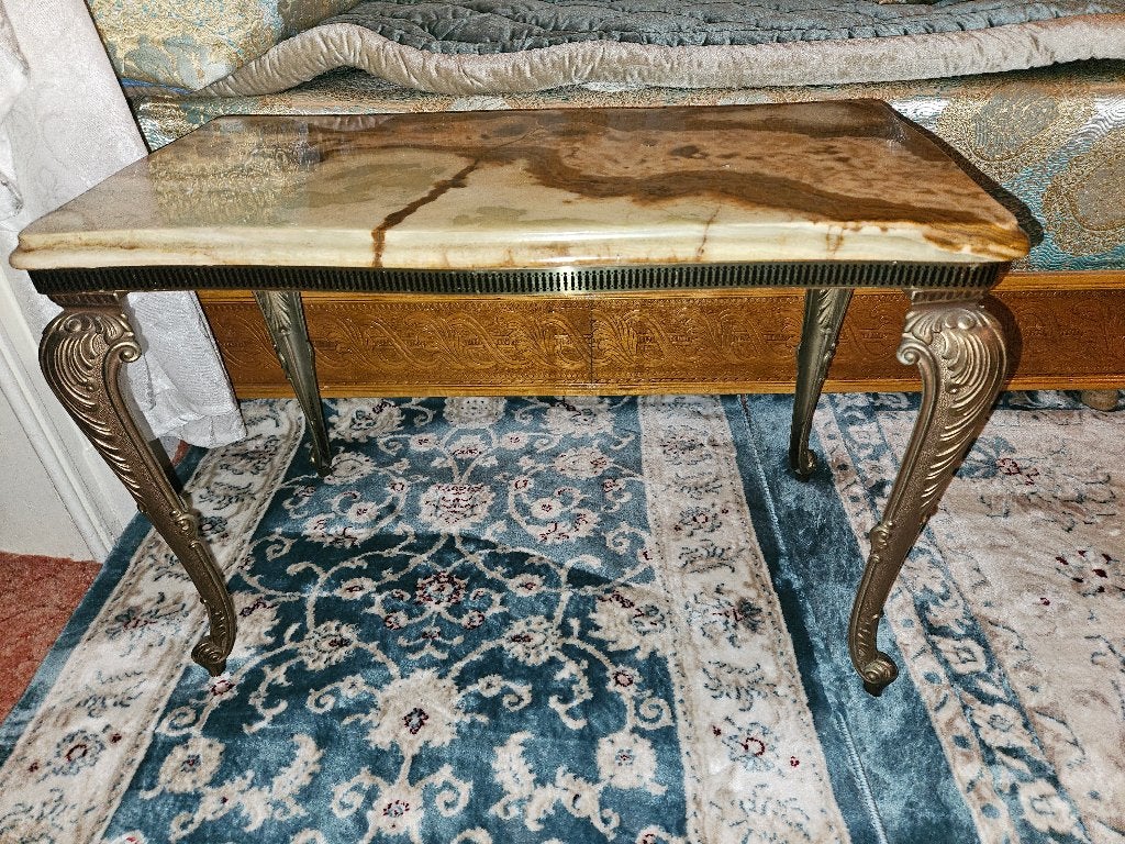Table en marbre onycks, Enlèvement ou Envoi