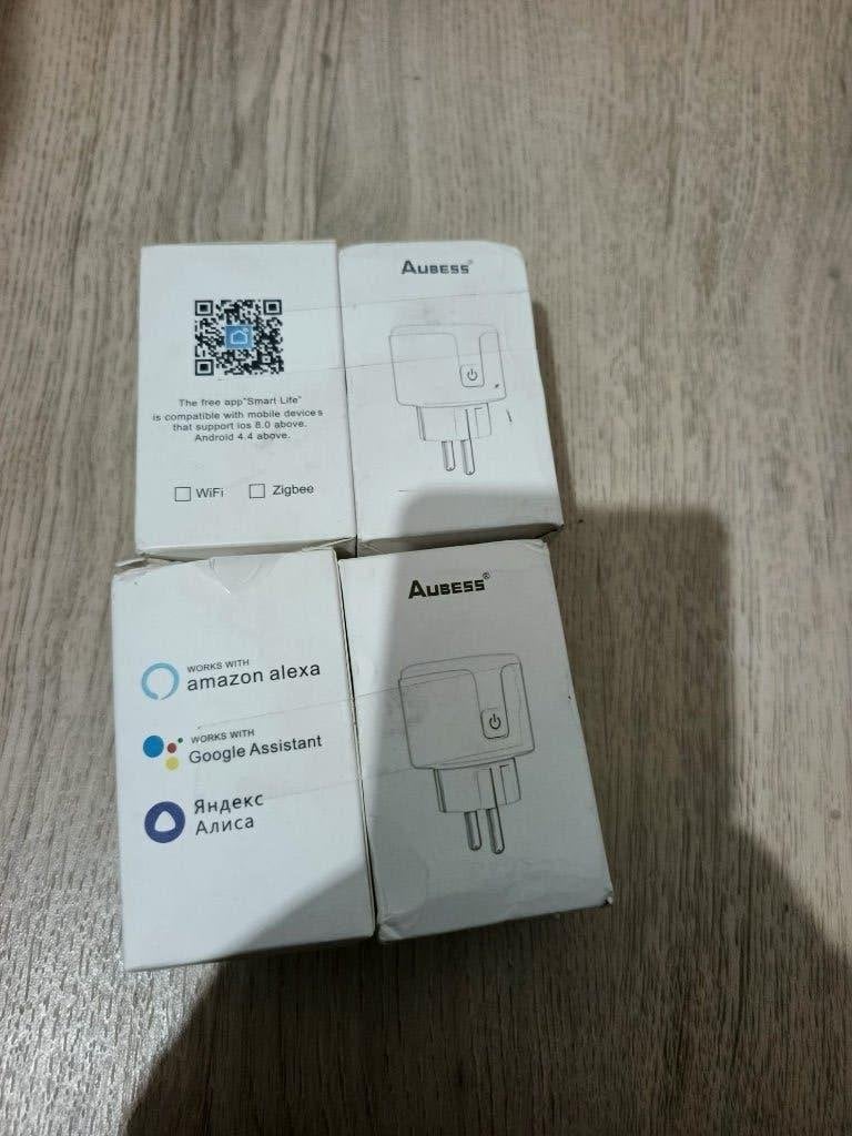Prise connectée Wi-Fi AUBEES – – Alexa & Google Assistant, Enlèvement, Neuf