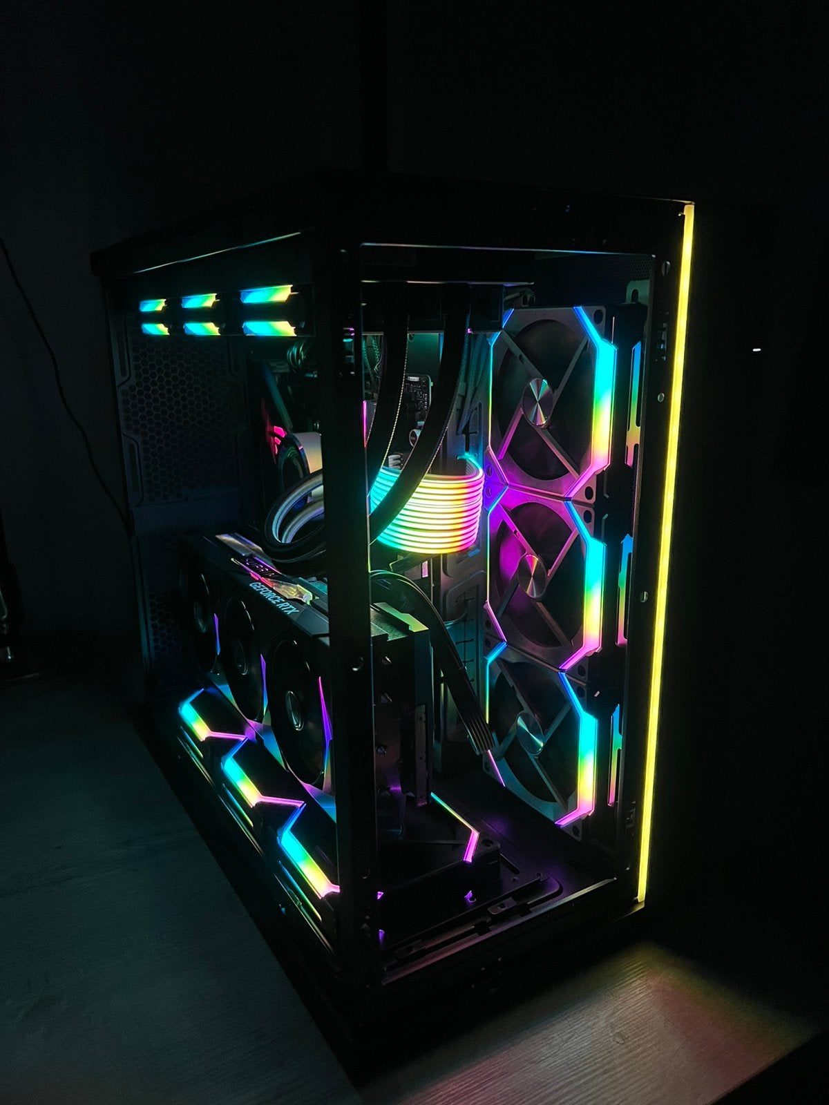 LIAN LI high end gaming pc , i9-13900kf , ZONDER GPU, Ophalen, Zo goed als nieuw, Gaming, SSD