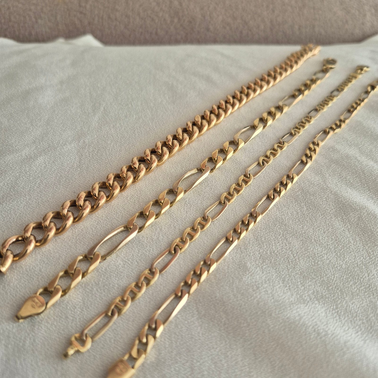 18 karaat heel mooi goud armbande, Ophalen, Zo goed als nieuw, Goud, Goud