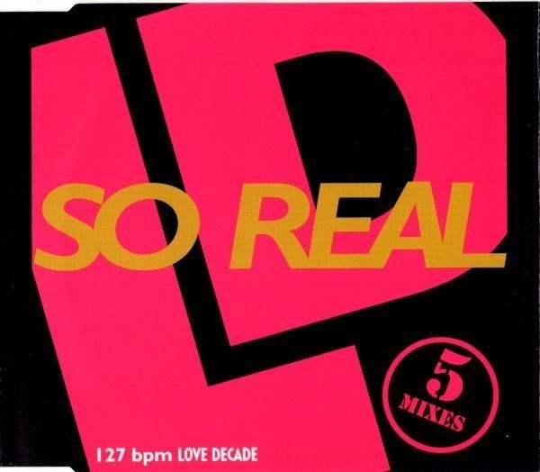 Love Decade - So Real - 5 track Cd single, Cd's en Dvd's, Ophalen of Verzenden, Zo goed als nieuw, Pop