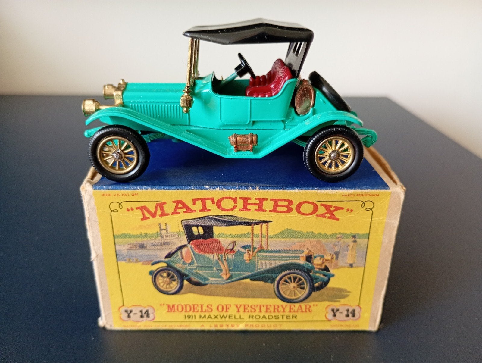 Matchbox Models of Yesteryear Y-14 1911 Maxwell Roadster New, Ophalen of Verzenden, Zo goed als nieuw, Matchbox