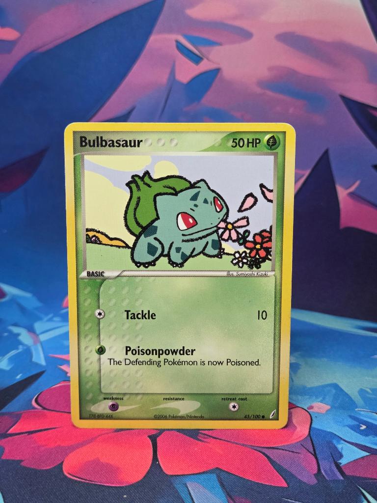 Bulbasaur Reverse Holo – Crystal Guardians 45/100, Ophalen of Verzenden
