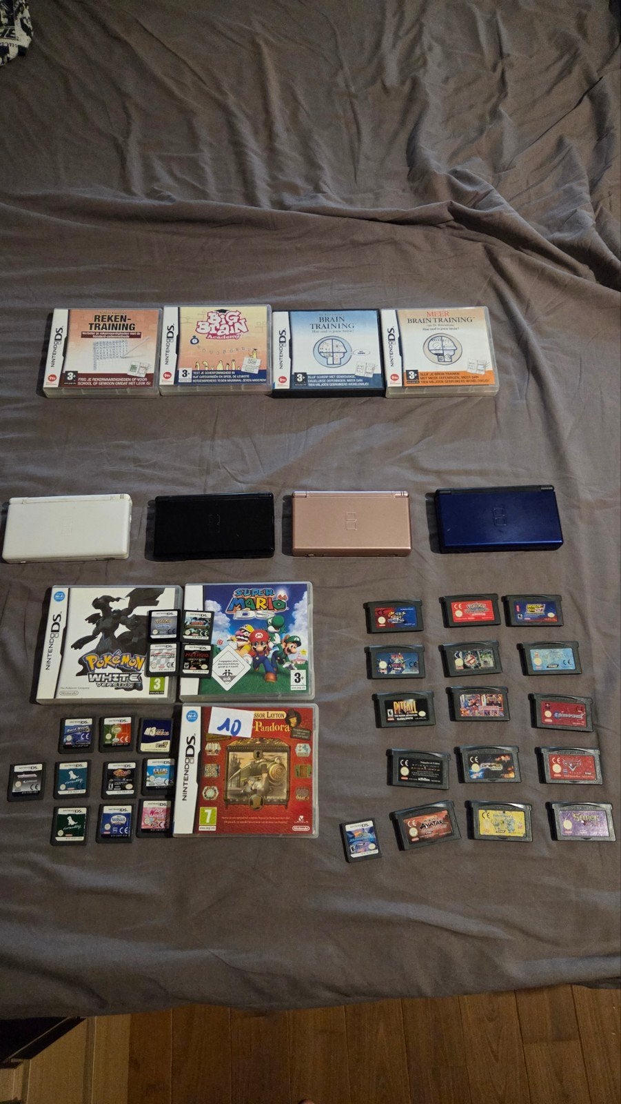 DS Lite + Pokémon et plus, Consoles de jeu & Jeux vidéo, Enlèvement ou Envoi, Nintendo, ., .
