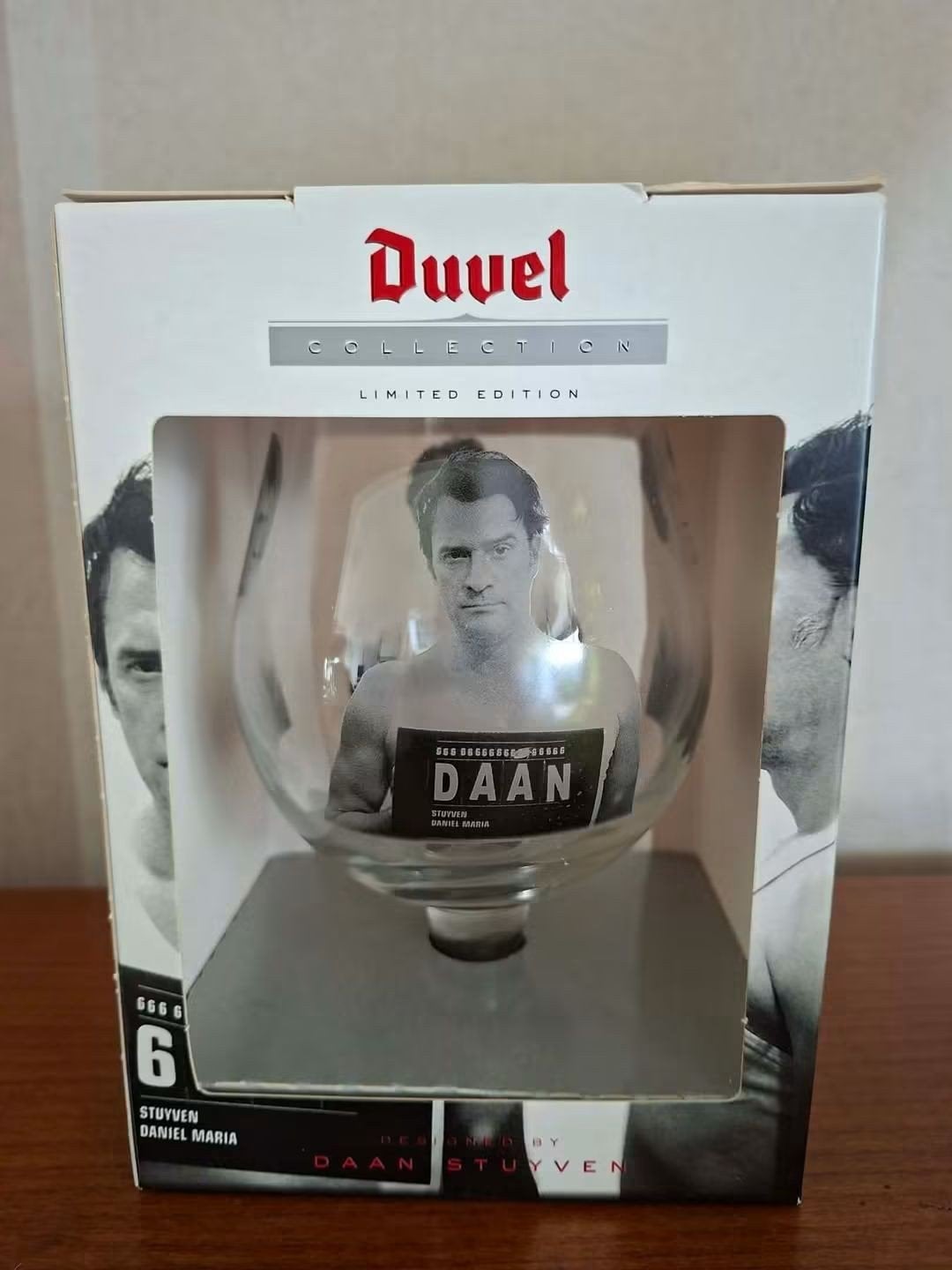 Duvel glas DAAN, Ophalen of Verzenden, Nieuw, Bierglas