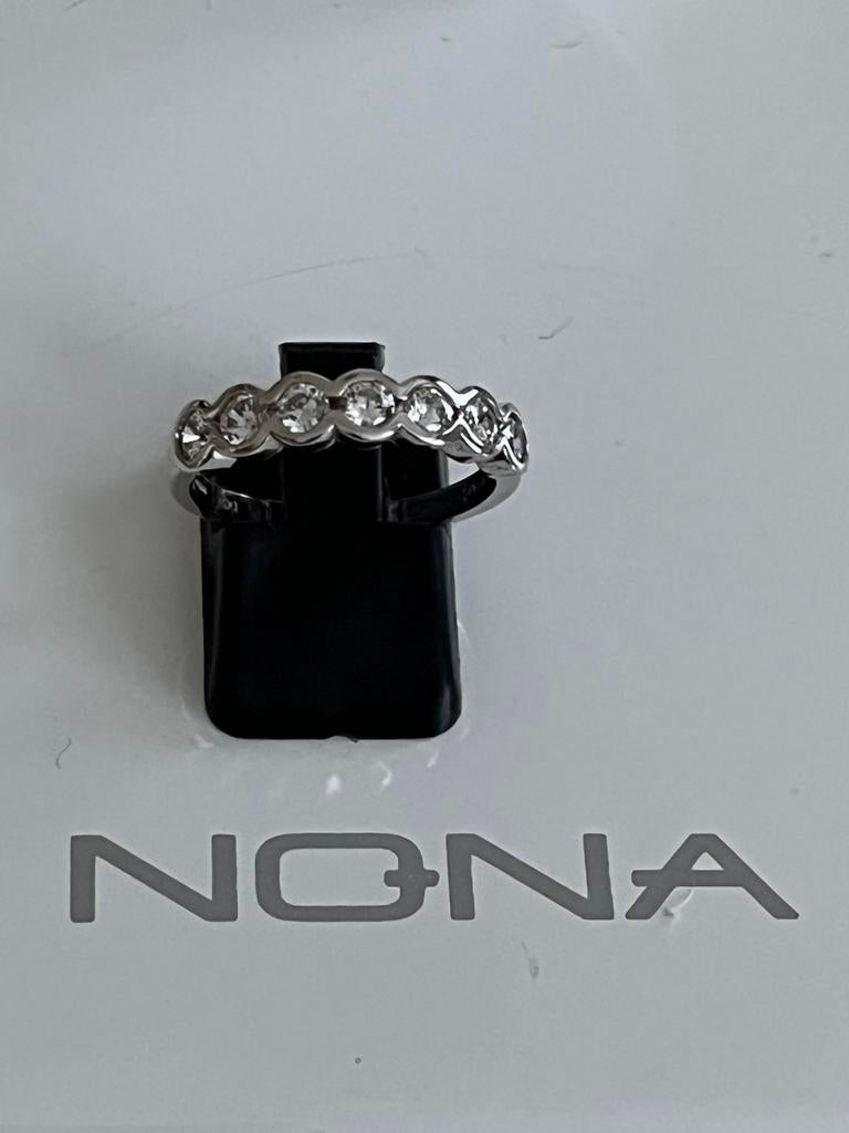Nona zilver ring 925 nieuw, Bijoux, Sacs & Beauté, Enlèvement ou Envoi, Comme neuf, Argent